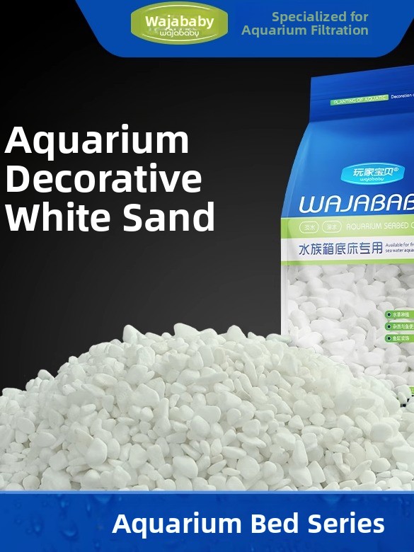 Aquarium Sand White - White Aquarium Sand Bot Decorative Fi