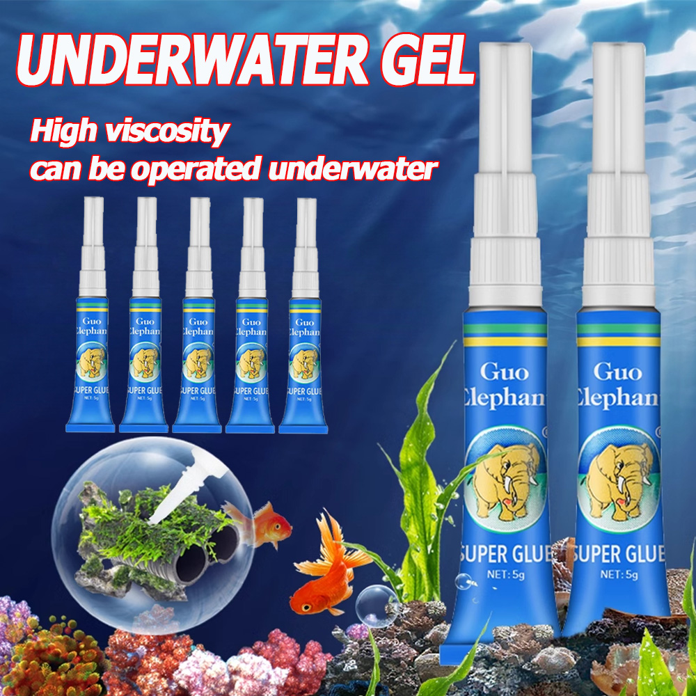 Aquarium Plant Gel - 3/5/10Pcs Fish Tank Landscaping Moss Glue