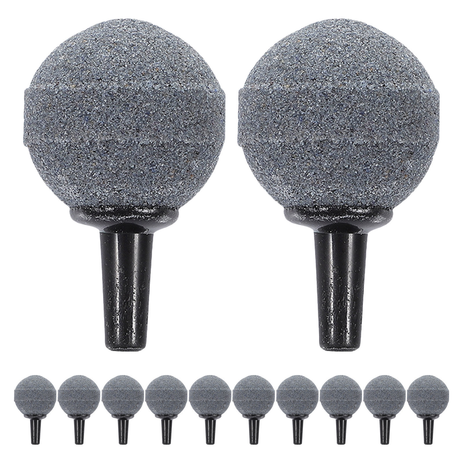 Planted Aquarium Care - 12pcs Aquarium Air Stone Bubble Diffuser,