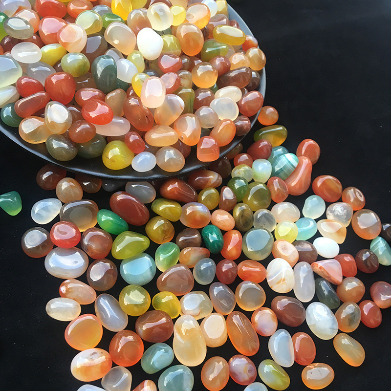 Planted Aquarium Materials - Luxury 100g Natural Agate Crystal Pebbles