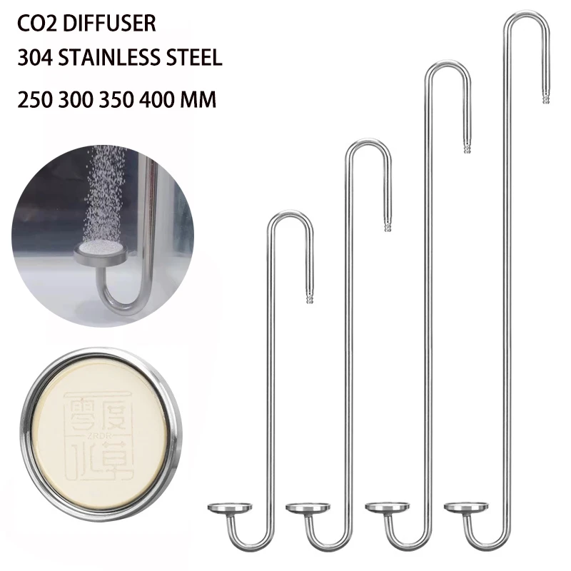 Planted Aquarium Materials - Aquarium CO2 Diffuser Stainless Steel Material