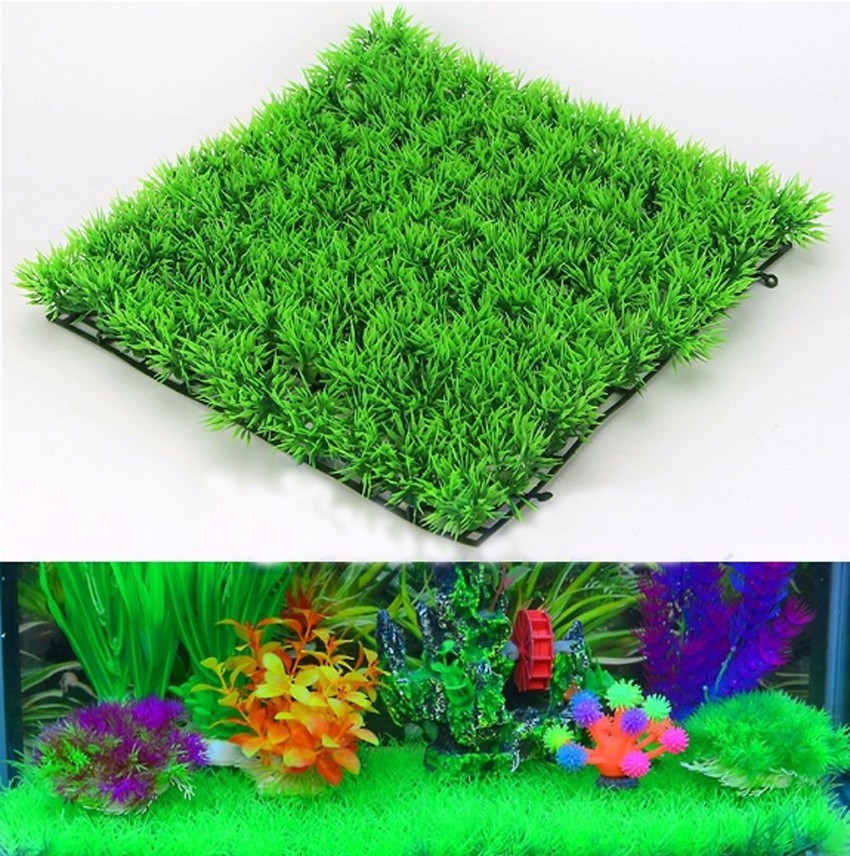 Artificial Green Grass Plant L - Planted Aquarium Materials review and price