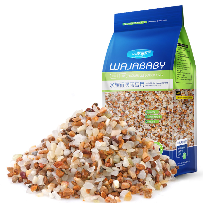 WAJABABY Natural Crystal River - Aquarium Sand White review and price