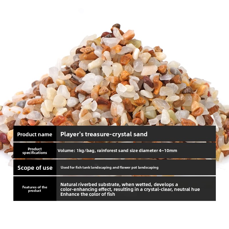 WAJABABY Natural Crystal River - Aquarium Sand White review and price
