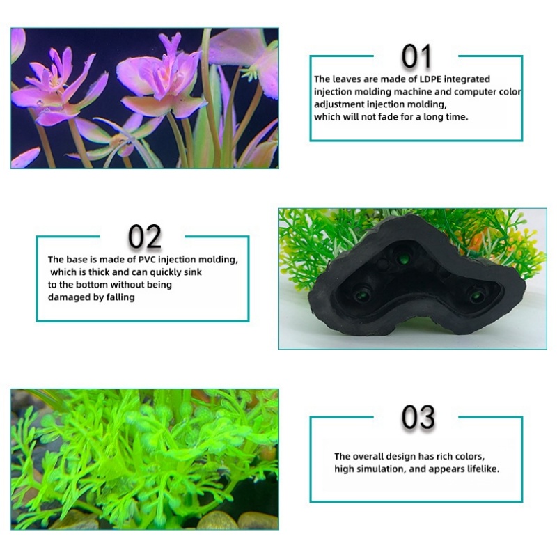 1PCS Aquarium Decor Set - Vibr - Planted Aquarium Materials review and price