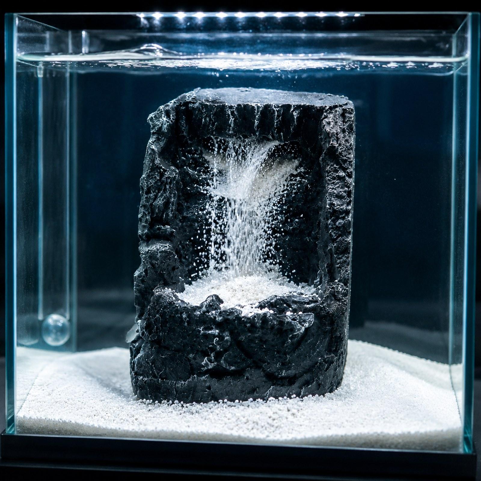 Aquarium Mountain View Stone a - Aquarium Sand White review and price