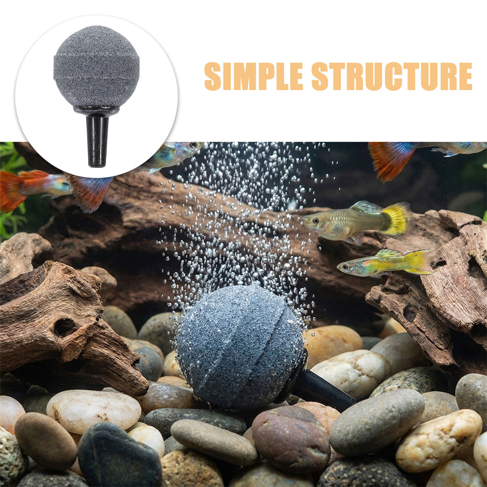 12pcs Aquarium Air Stone Bubbl - Planted Aquarium Care review and price