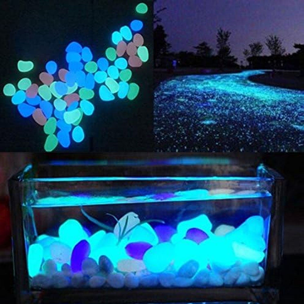 Fish Tank Rocks Glow Blue Pebb - Planted Aquarium With Rocks review and price