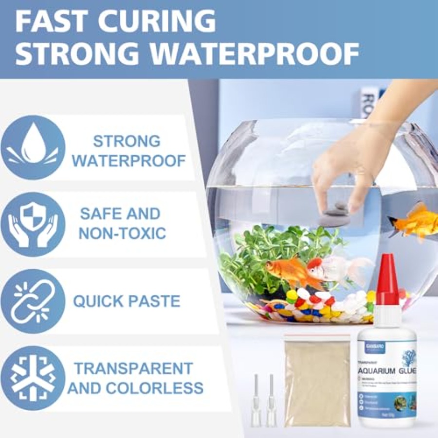 Aquarium Glue, Super Reef Glue - Planted Aquarium With Rocks review and price