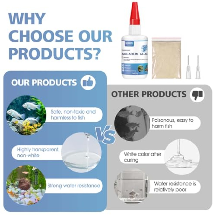 Aquarium Glue, Super Reef Glue - Planted Aquarium With Rocks review and price