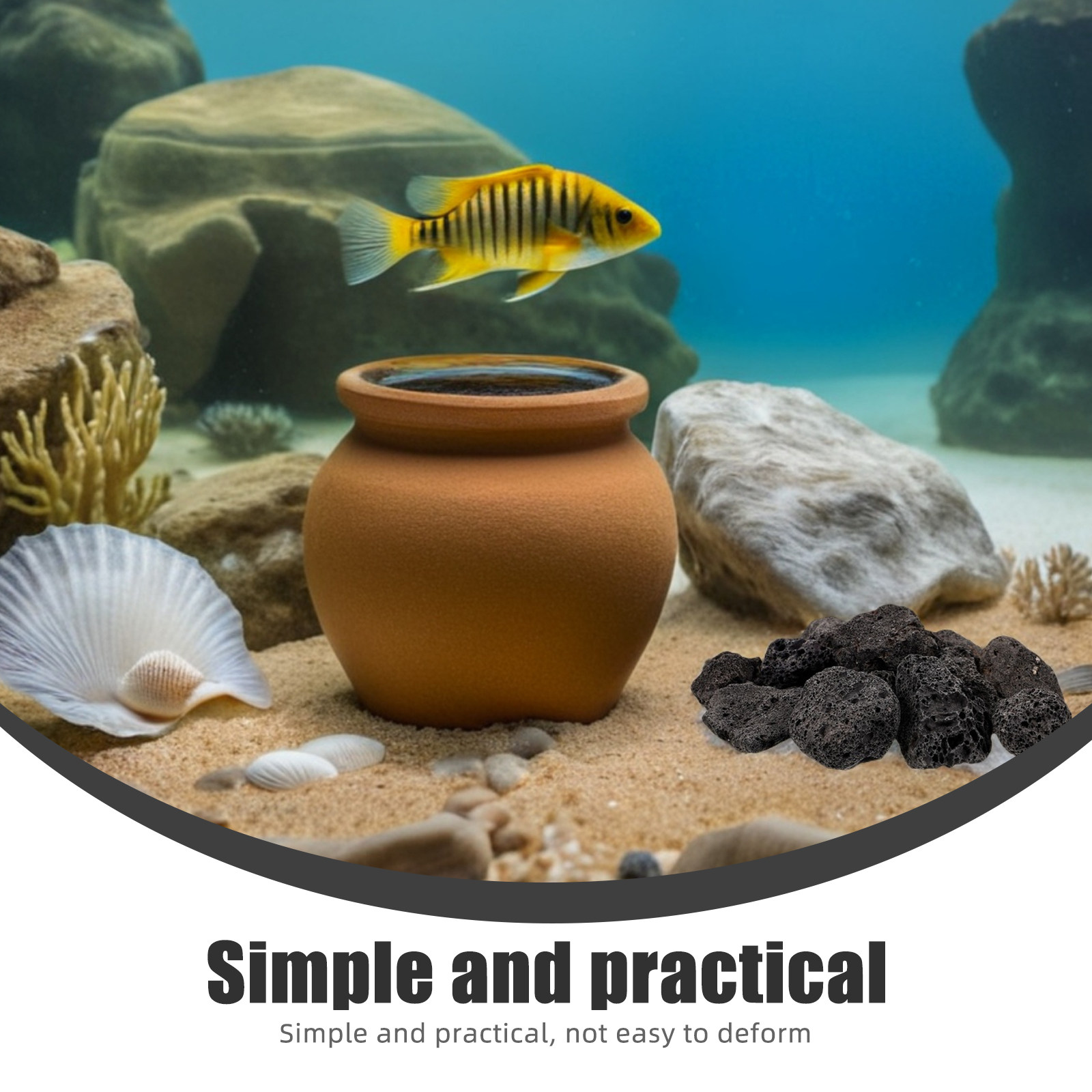 1Pack Natural Volcanic Stones  - Planted Aquarium With Rocks review and price
