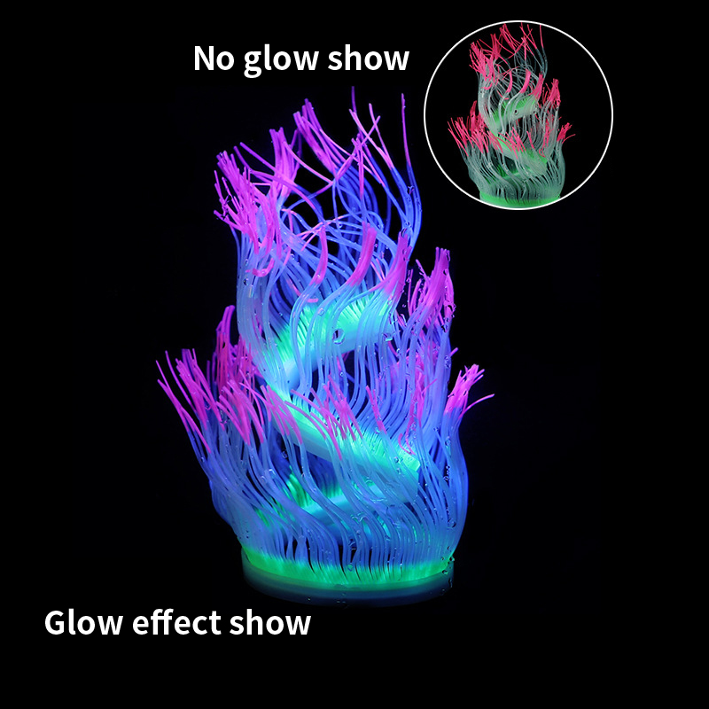 Soft Silicone Sea Anemone Cora - Aquarium Plant Gel review and price